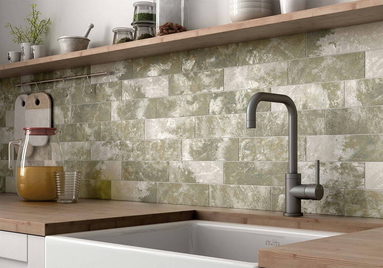 Madrid 3X9 Musgo | Roma Tile NY